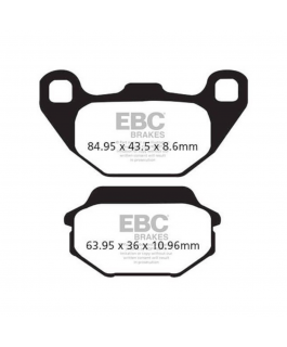 Fa305 Carbon Brk Pad Kynco Super8