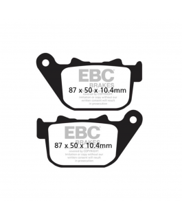 Fa387Hh Rear Pad Harley Xl883 Xl1200 04+