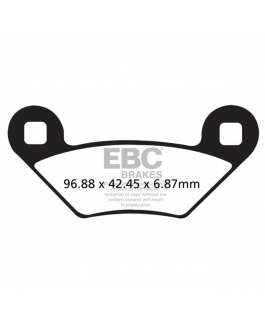 Fa475R F/R Brk Pad Polaris Xp500 550 850