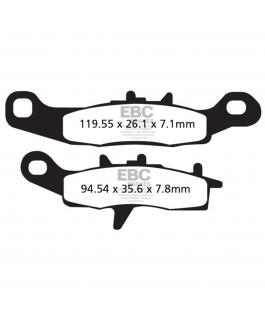 Fa258X Fr Brk Padkawa Kx80+/Suzu Rm85+