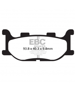 Fa199Hh Sintr/Fr Brk Pad Yama V-Star1100