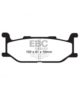 Fa179V Brk Pad Yama 1600/1700 Road Star