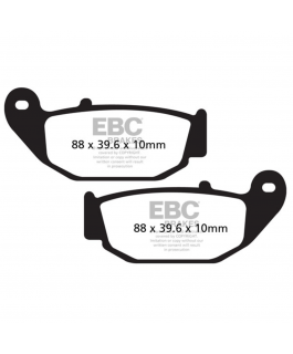 Fa629Hh R Sint Brk Pad Honda Sl350 69-73