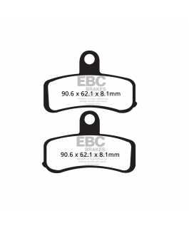 Fa457Hh Fr Brk Pad Harley Dyna 08-12