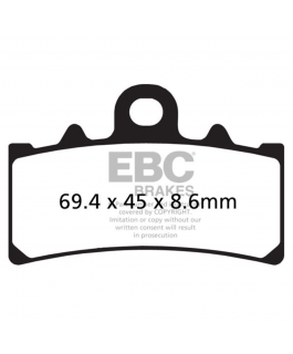 Fa606Hh Brk Pad Ktm Rc390/Kawa