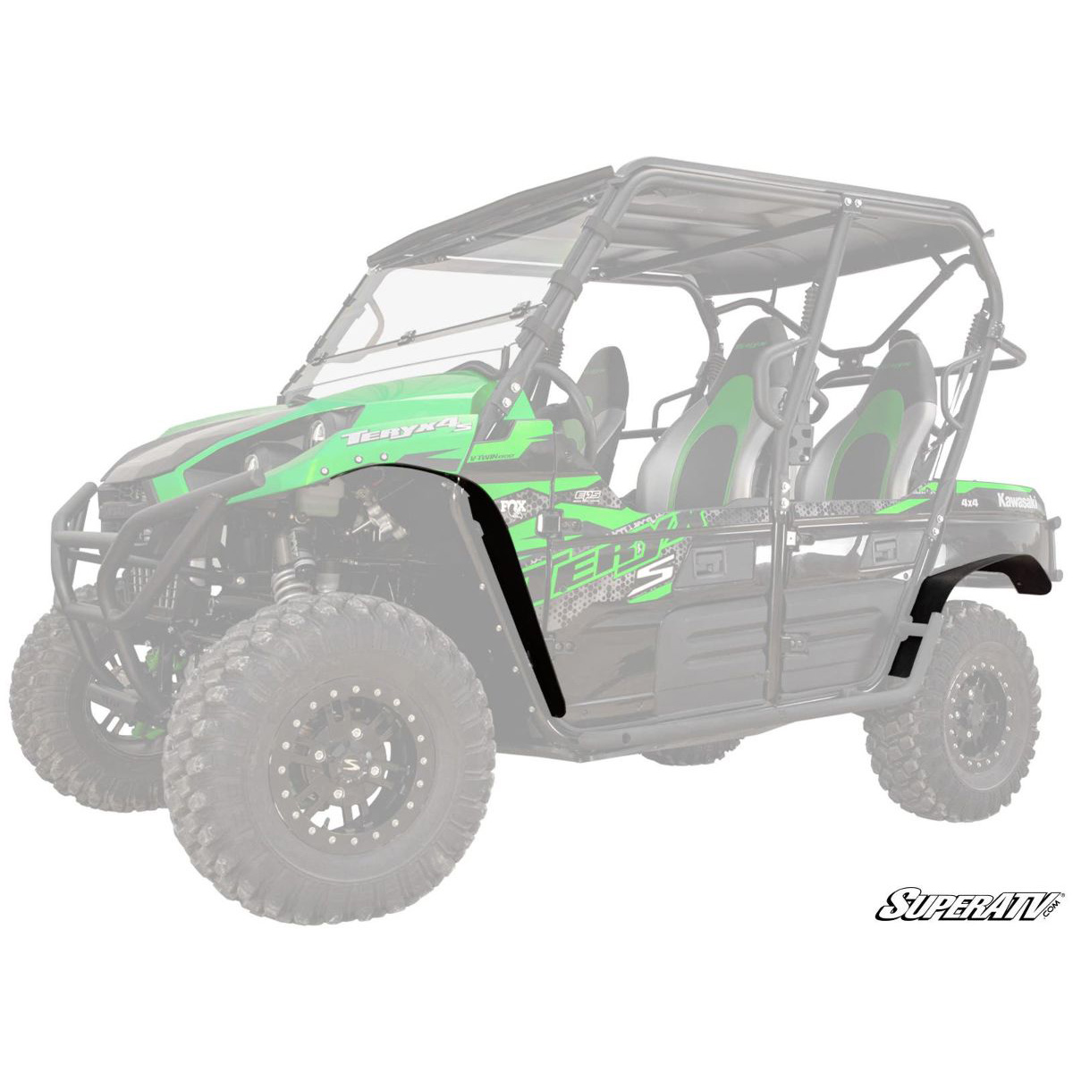 Kaw Teryx 800 Flat Plastic Fender Flares