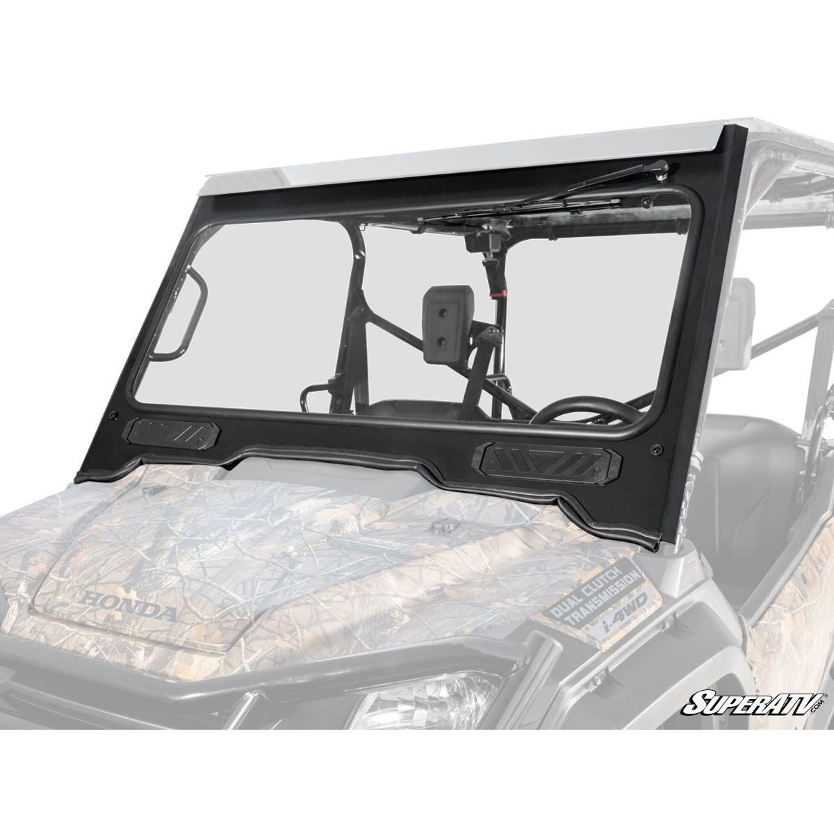 Pioneer 1000 Steel Glass Windshield