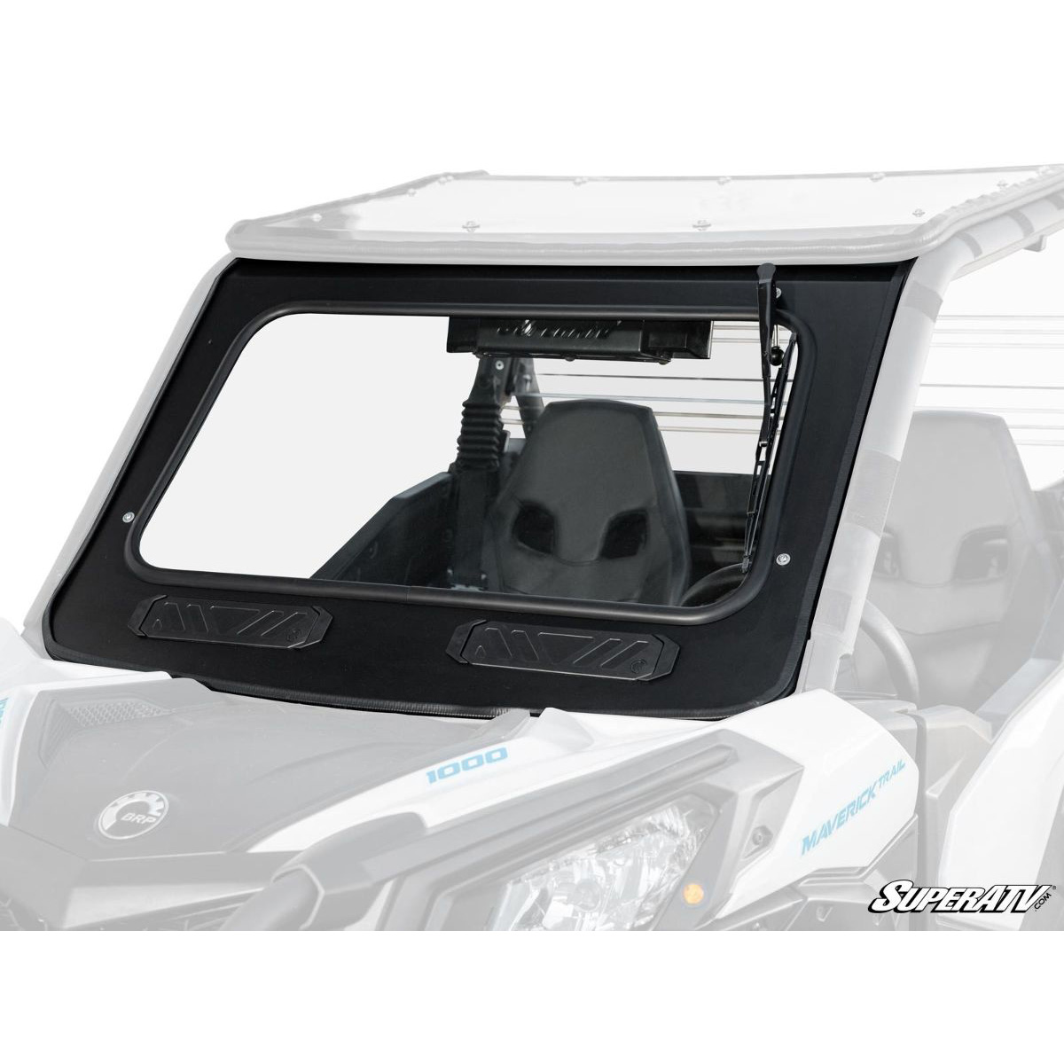Commander/Mav. Sport Steel Glass Windshi