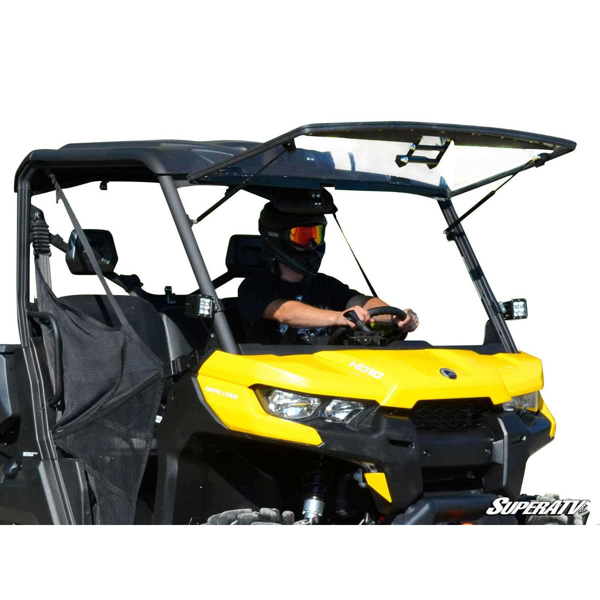 Defender Scratch Resistant Flip Windshie