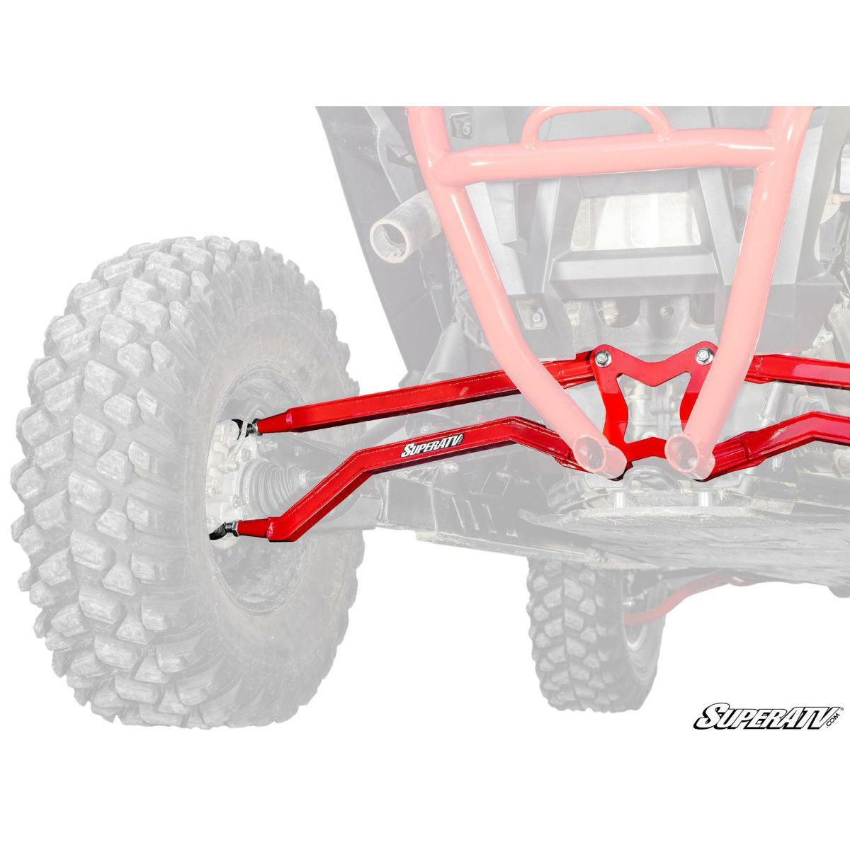 Rzr Xp 1000 H-C Radius Arms (14-23) Red