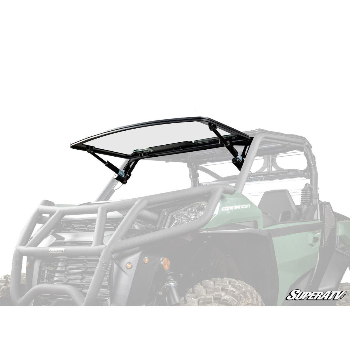 Power Flip Windshield Commander