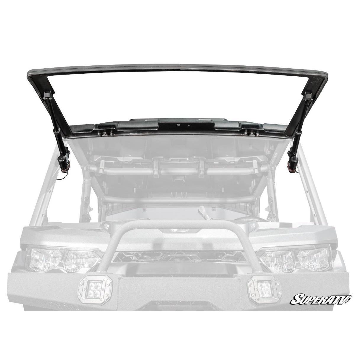 Power Flip Windshield Defender