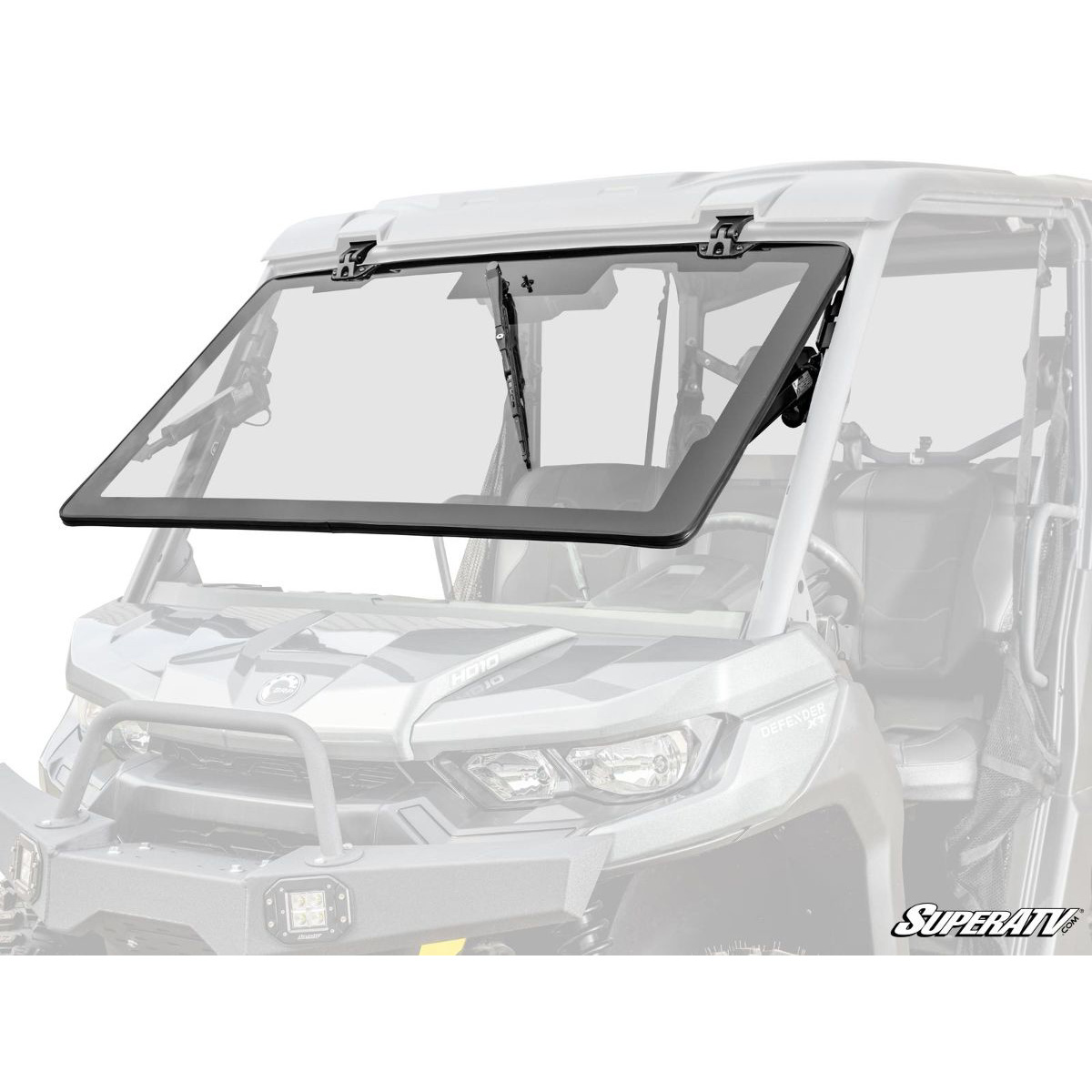 Power Flip Windshield Defender