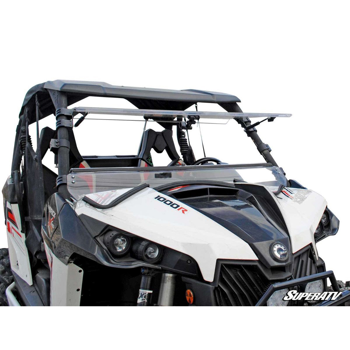 Can-Am Maverick Flip Windshield