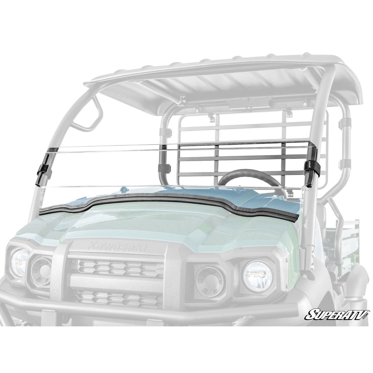 Kawasaki Mule Sx Half Windshield