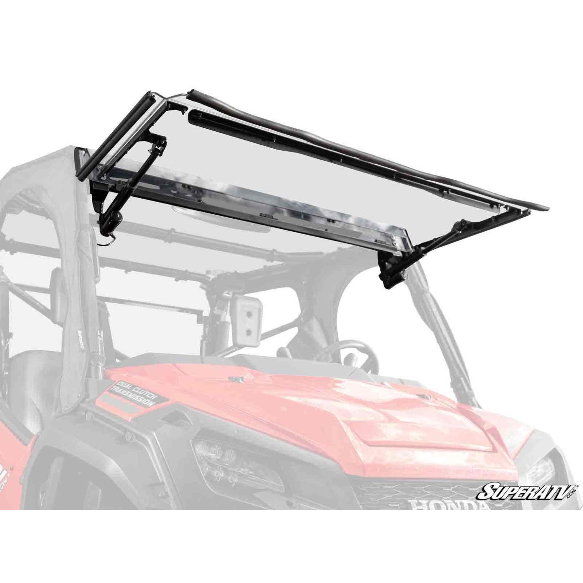 Power Flip Windshield Pioneer 1000