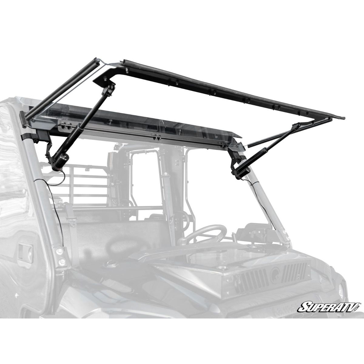 Power Flip Windshield Mule Pro