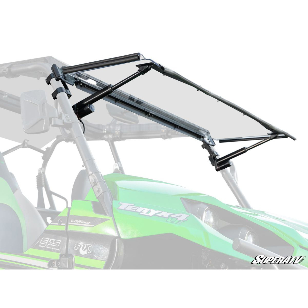 Power Flip Windshield Kaw Teryx