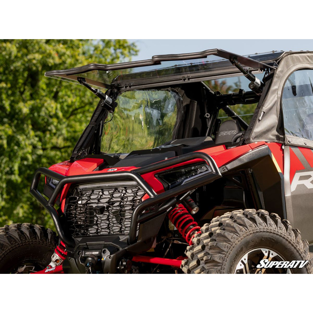 Power Flip Windshield Rzr Xp