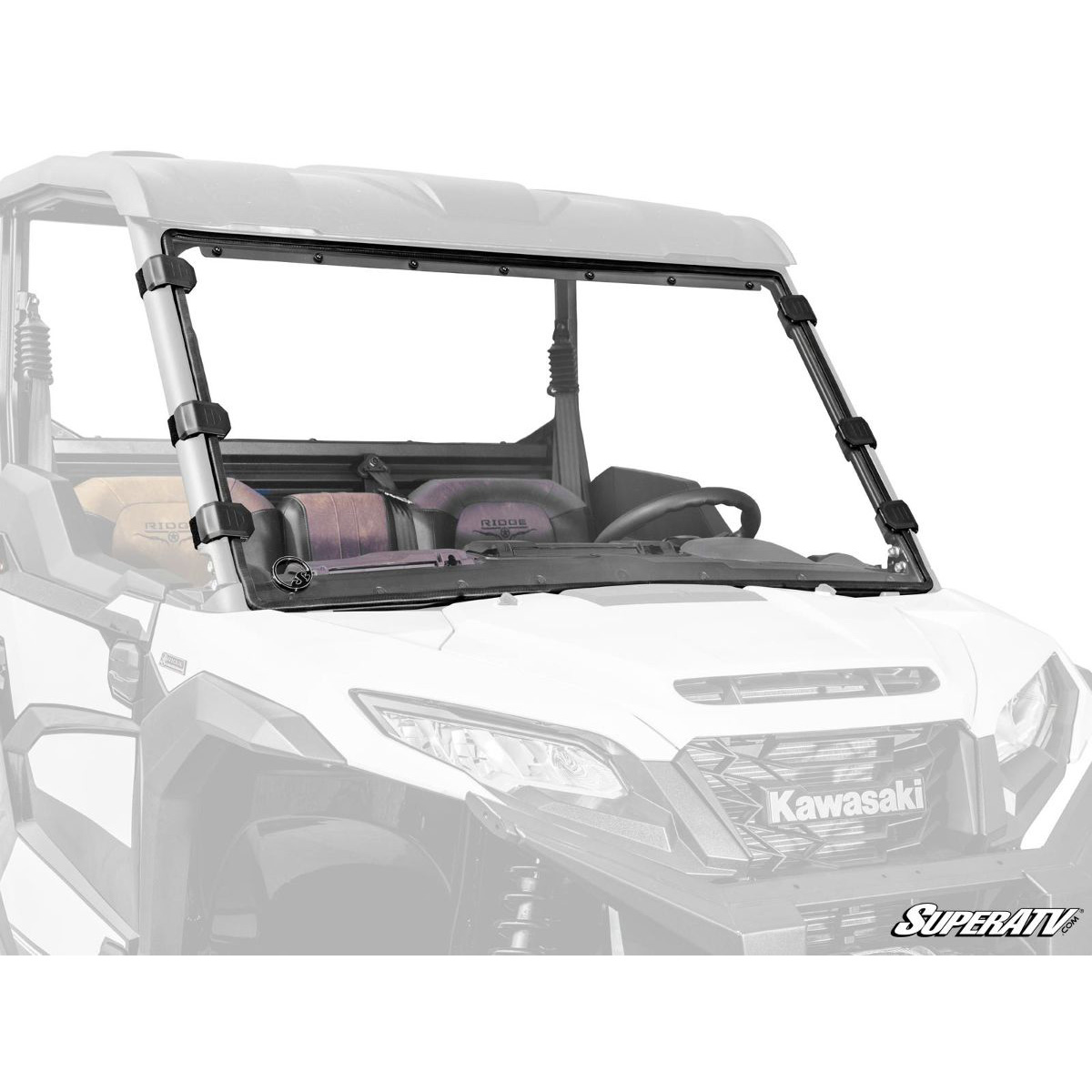 Kawasaki Ridge Full Windshield - 75