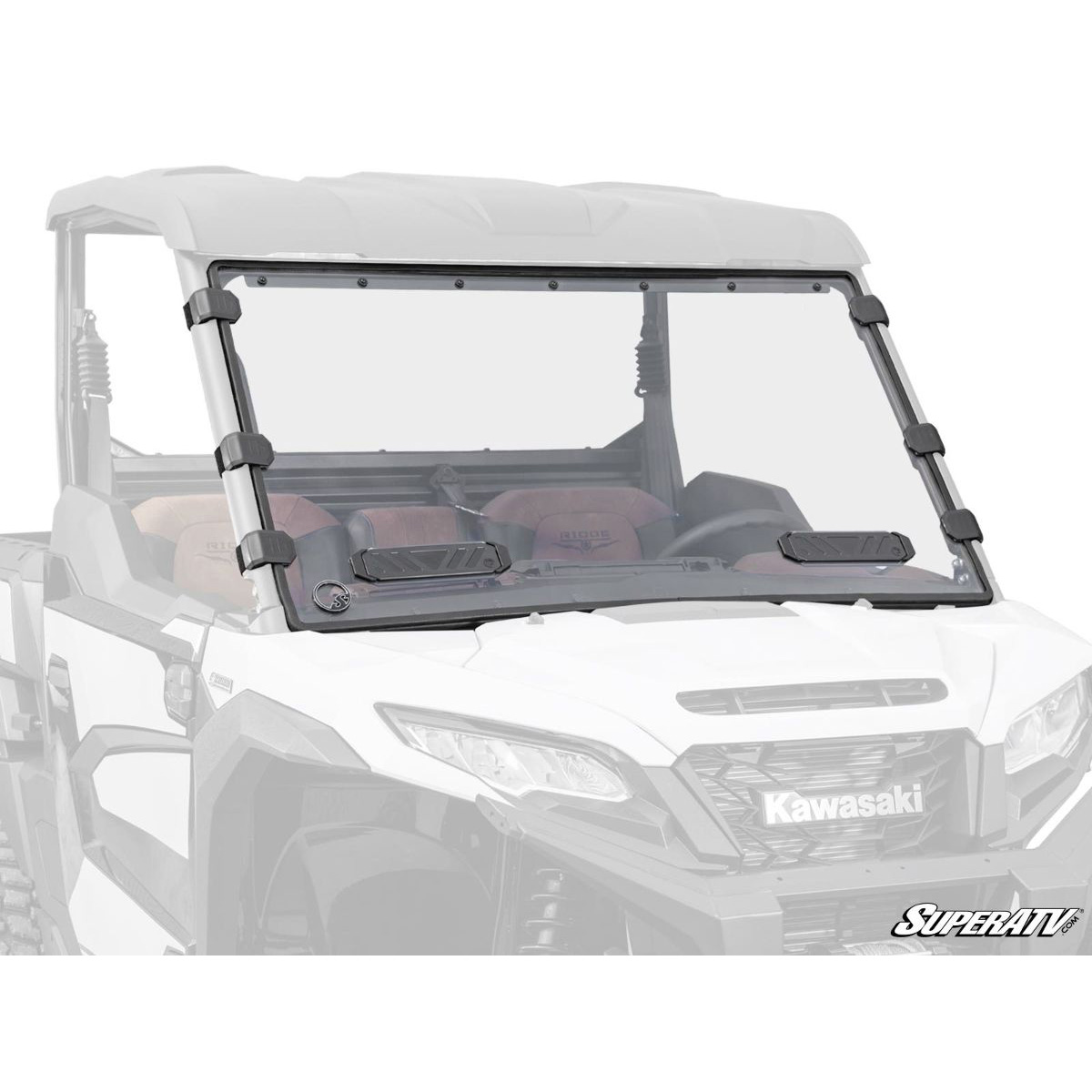 Kawasaki Ridge Vented Full Windshield