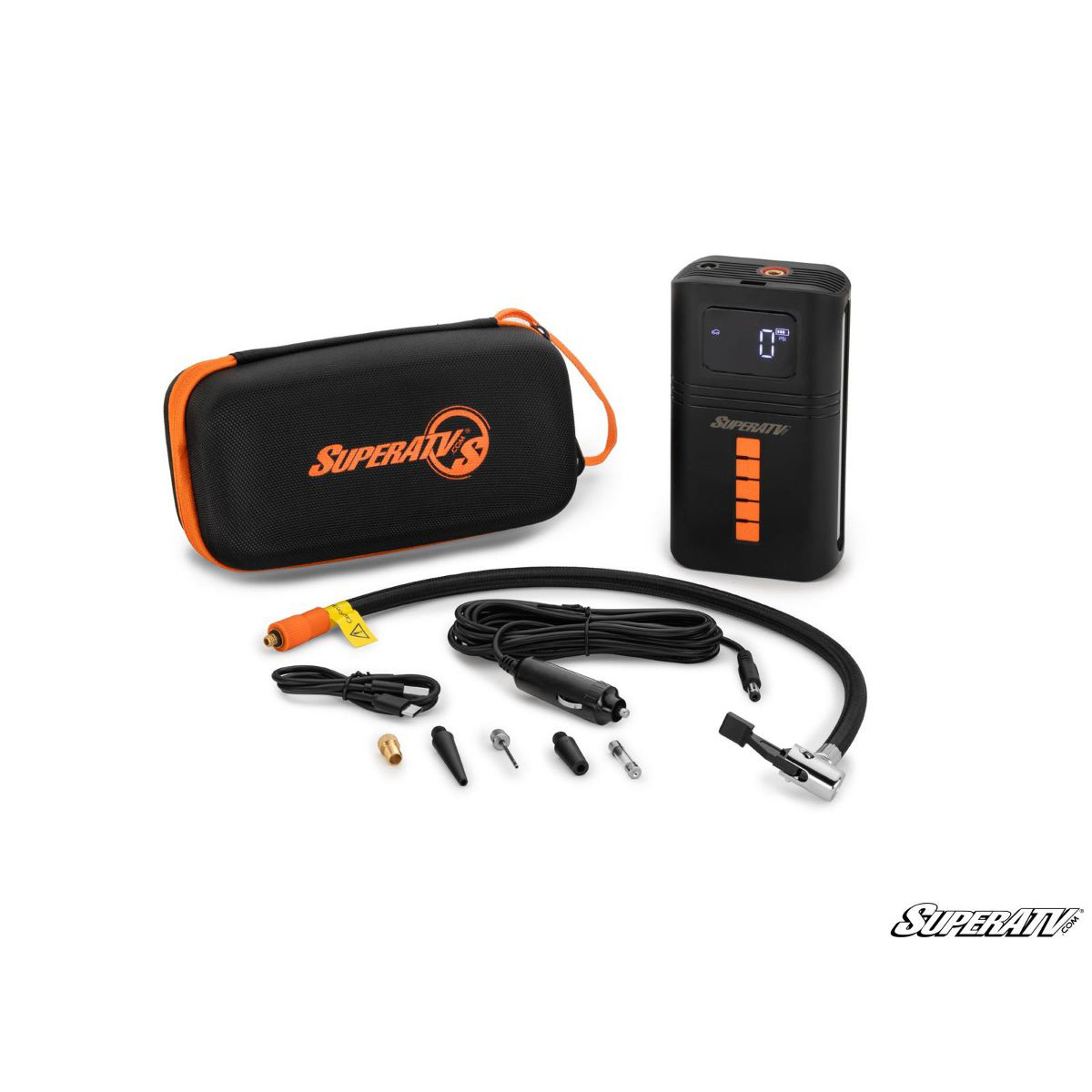 Portable Air Compressor W/ Safety Lights