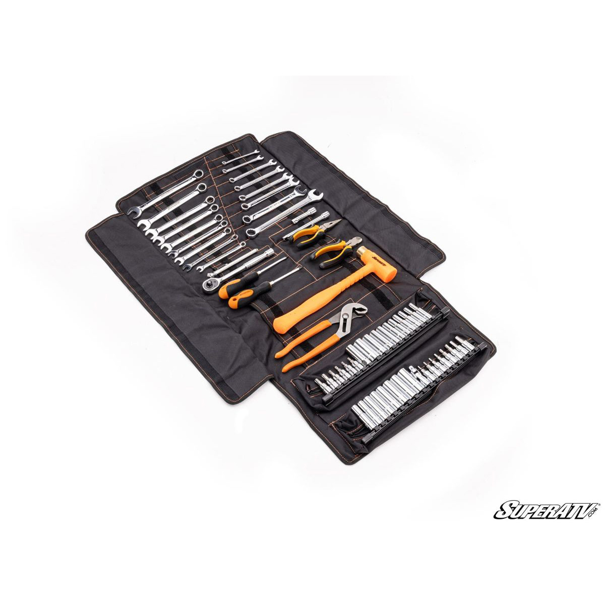 Sae + Metric Tool Kit W/ Roll Up Bag