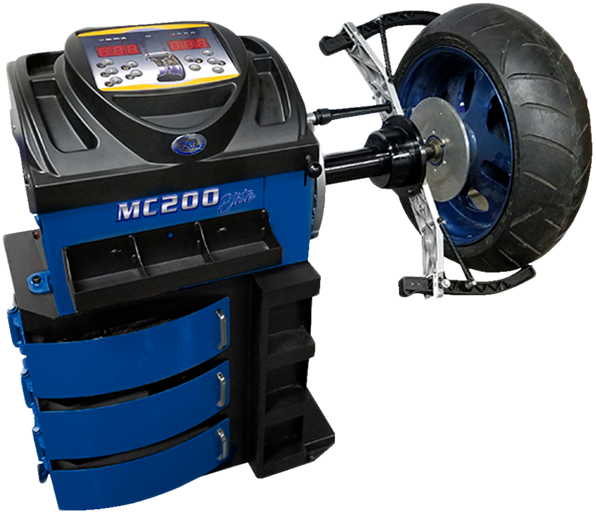 Mc200 Elite Wheel Balancer Blue