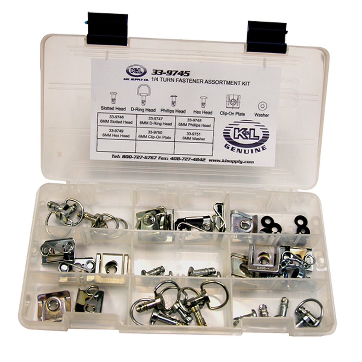 1/4 Turn Fastener Assortment