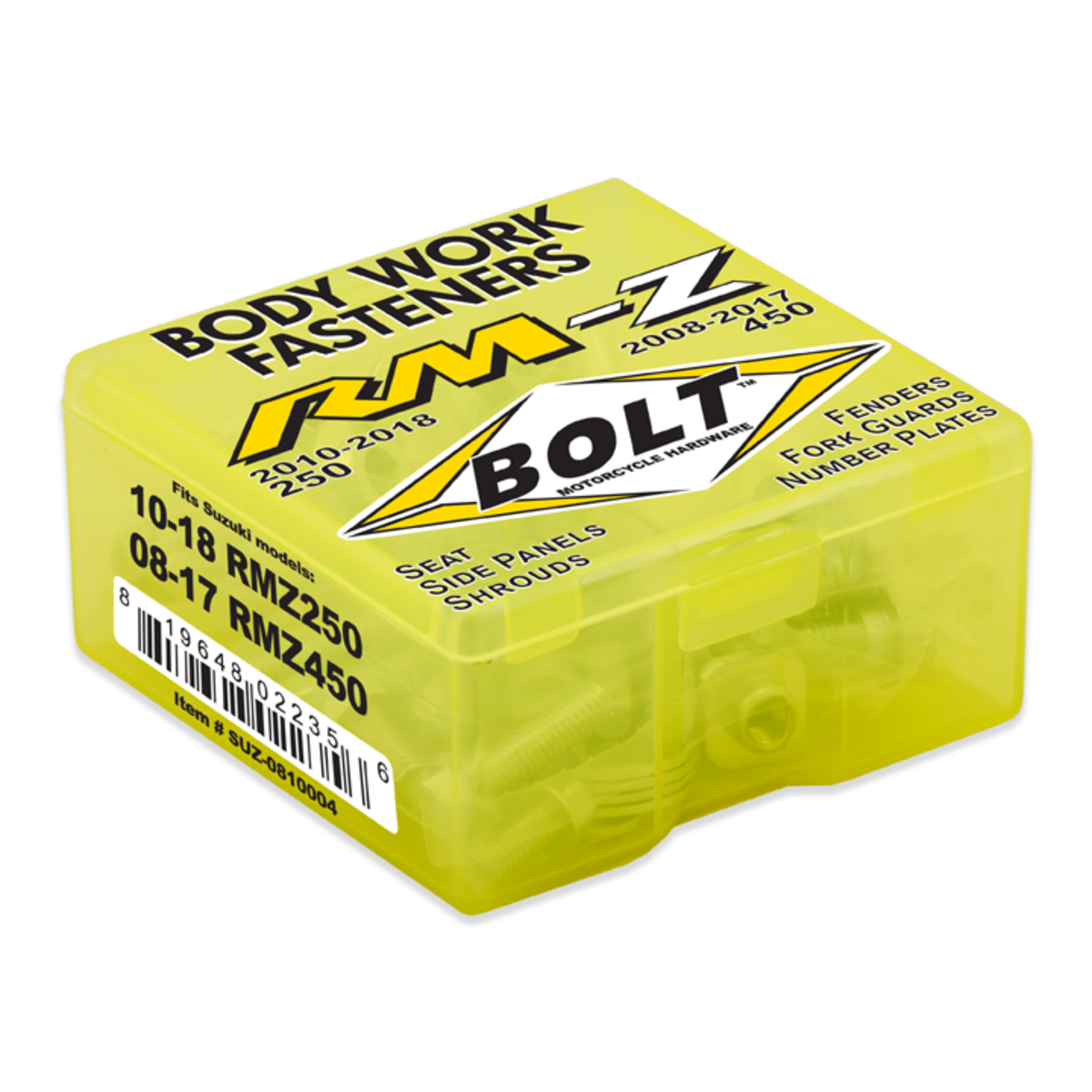 Suz Fast.Kit 08-16 Rmz450/ 10-18 Rmz250