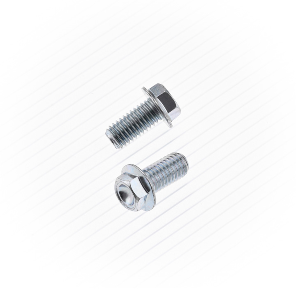M8X1.25X16 10Mm Hex Low Pro Flange Bolt