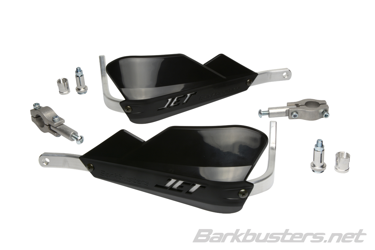 Jet Hguard J1 Black Straight 7/8 (22Mm)