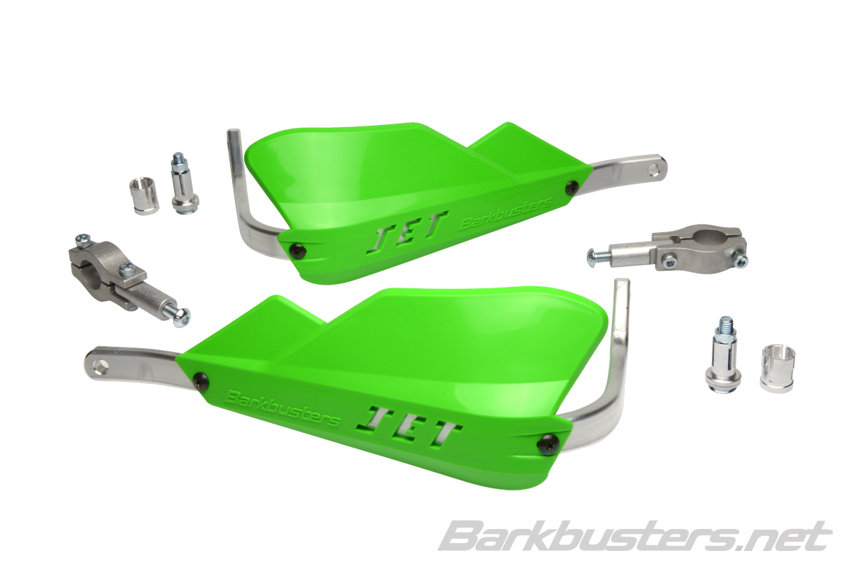 Jet Hguard J1 Green Straight 7/8 (22Mm)