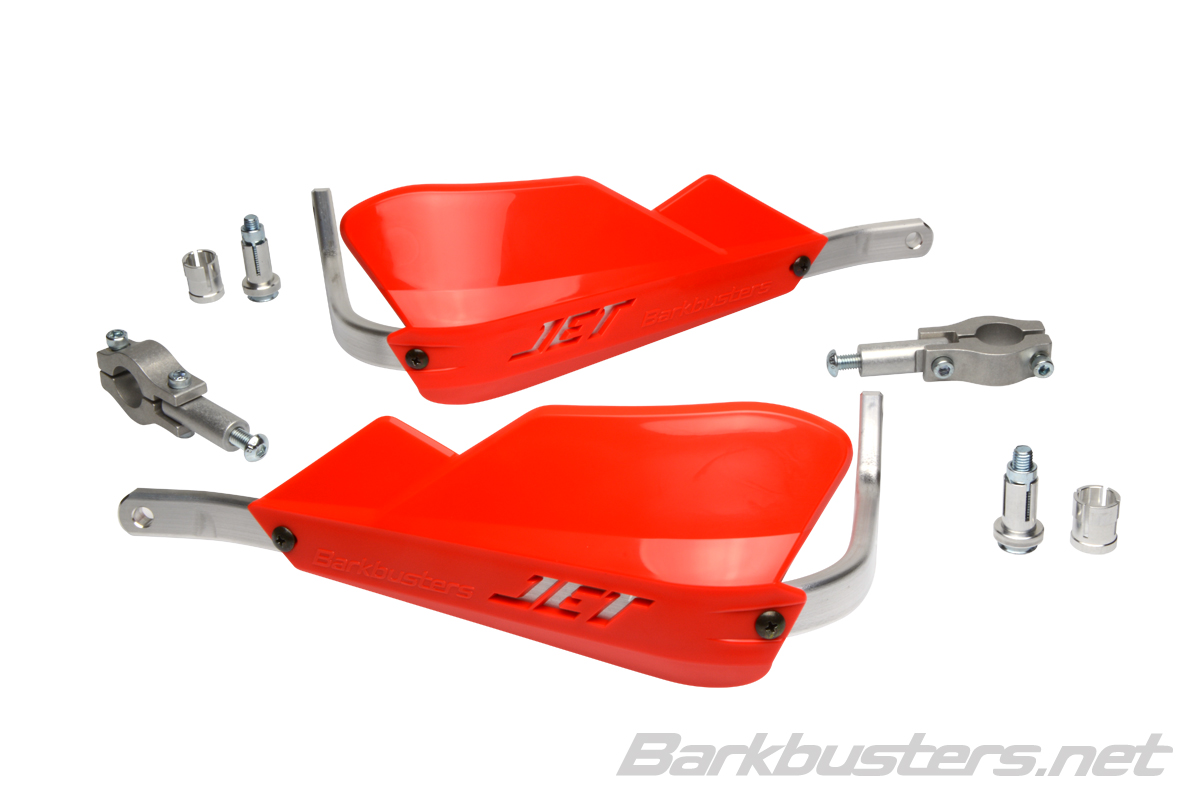 Jet Hguard J1 Red Straight 7/8 (22Mm)