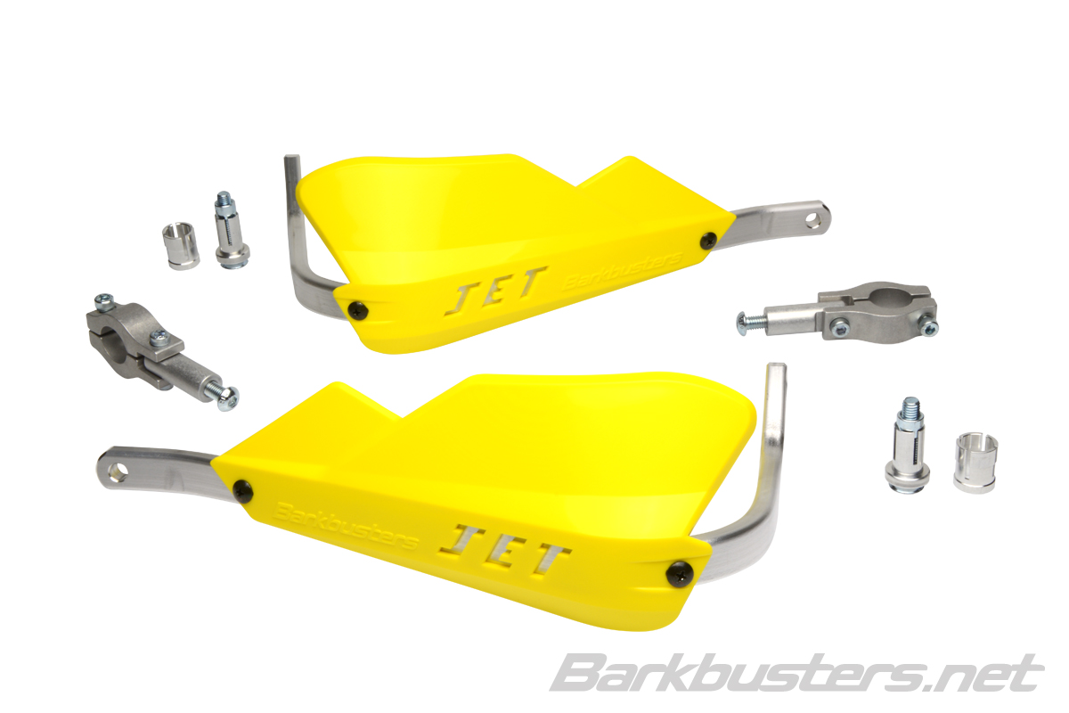 Jet Hguard J1 Yellow Straight 7/8 (22Mm)
