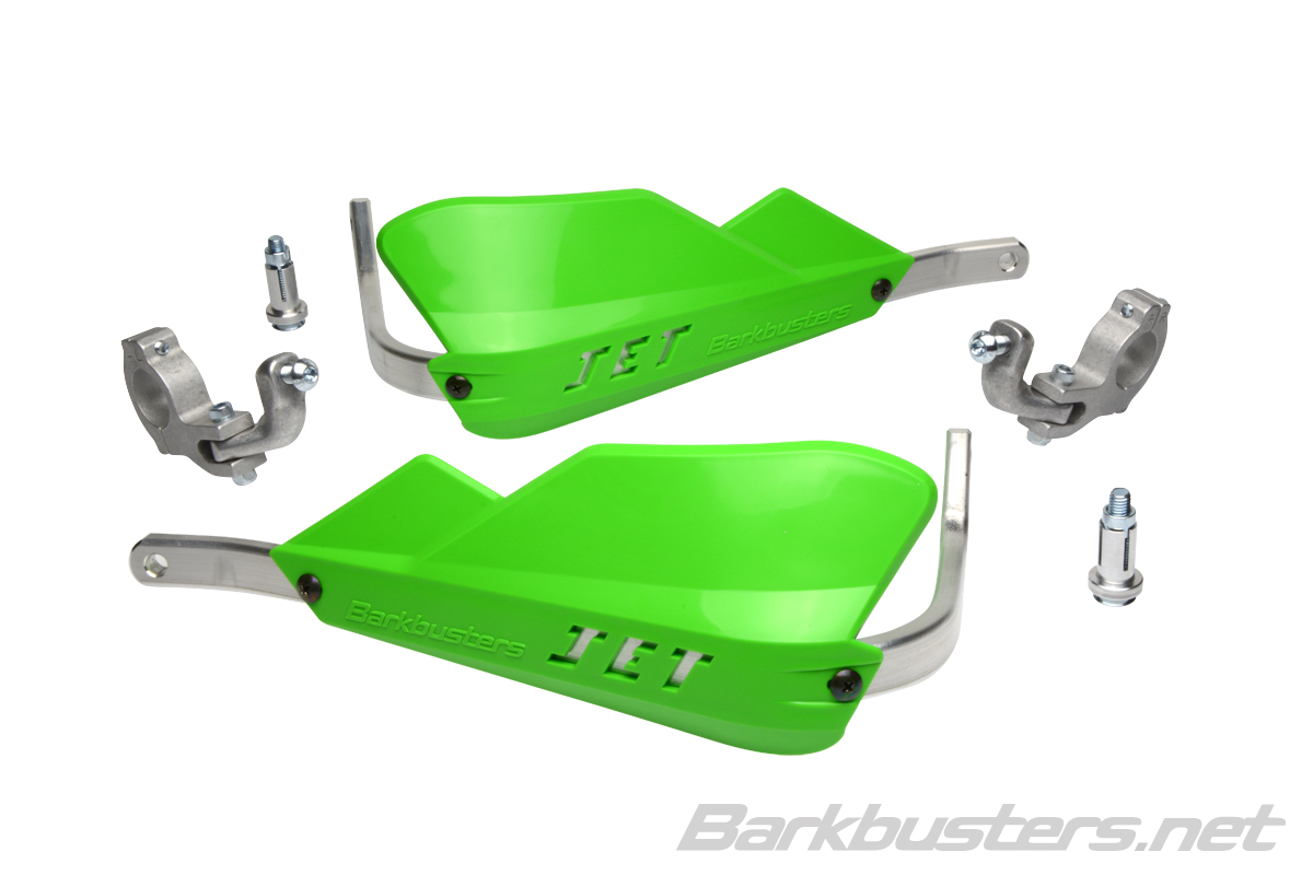 Jet Hguard J2 Green Tapered Bar