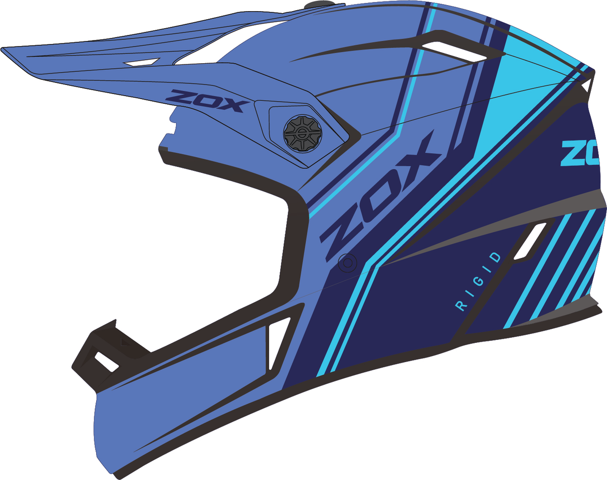 Rage Rigid Blu/Sky Blu Xl