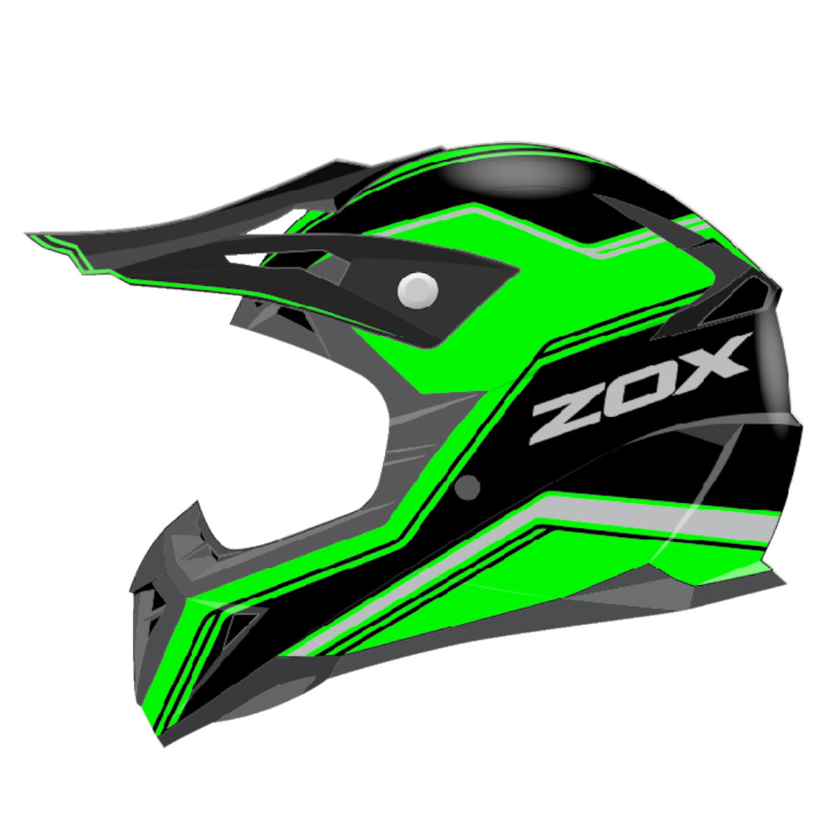 Pulse Vigor Black/Green Xs
