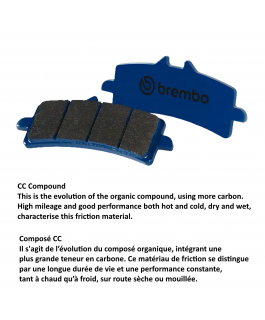 Carbonceramic Cc Pad Fr