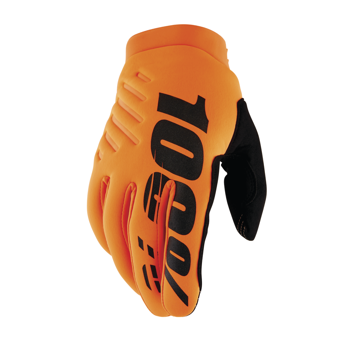 Brisker Yth Glv Fluo Orange/Black M