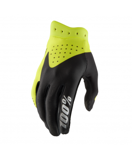 Itrack Yth Glv Blk/Fluo Yel Xl