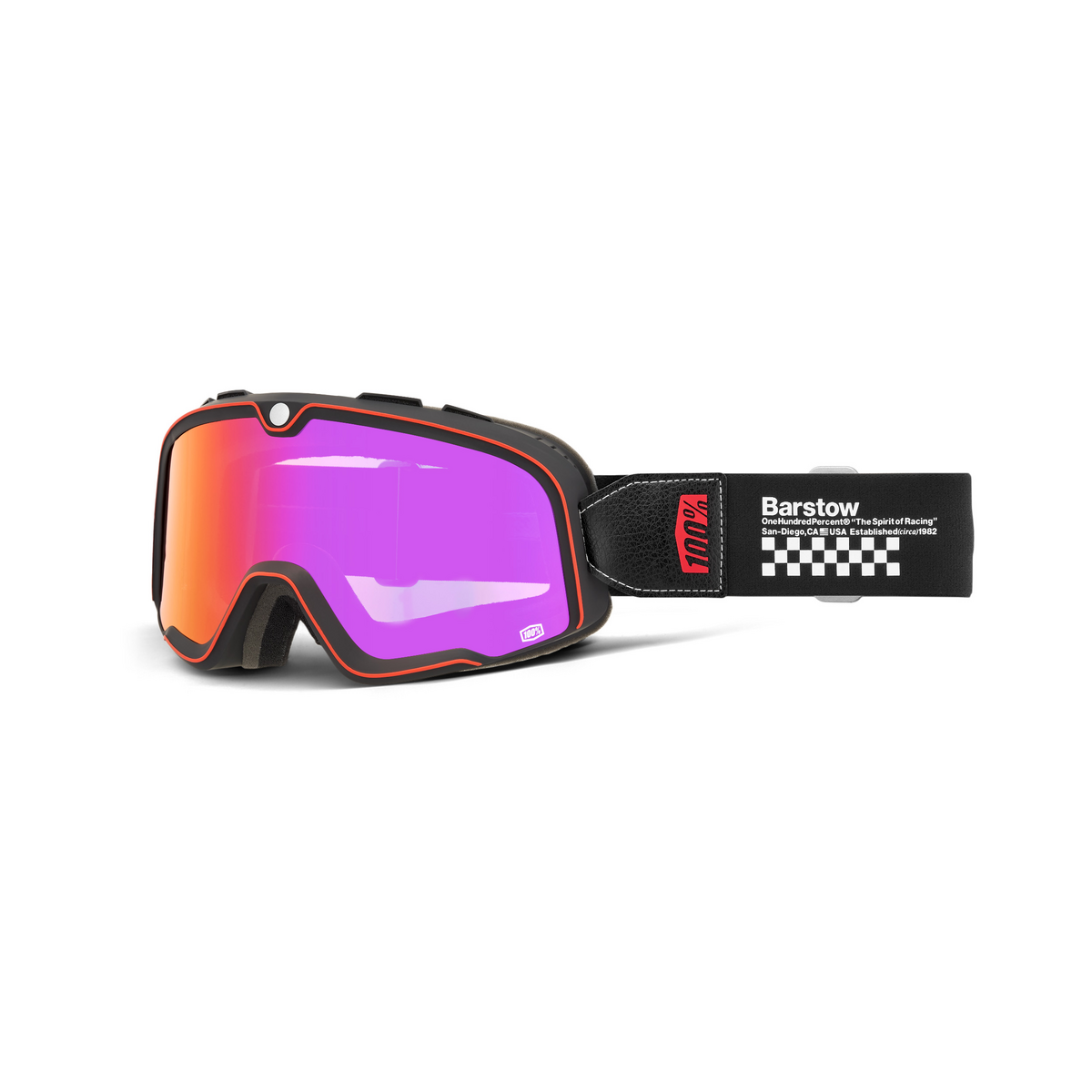 Barstow Erban Dark Red Mirror