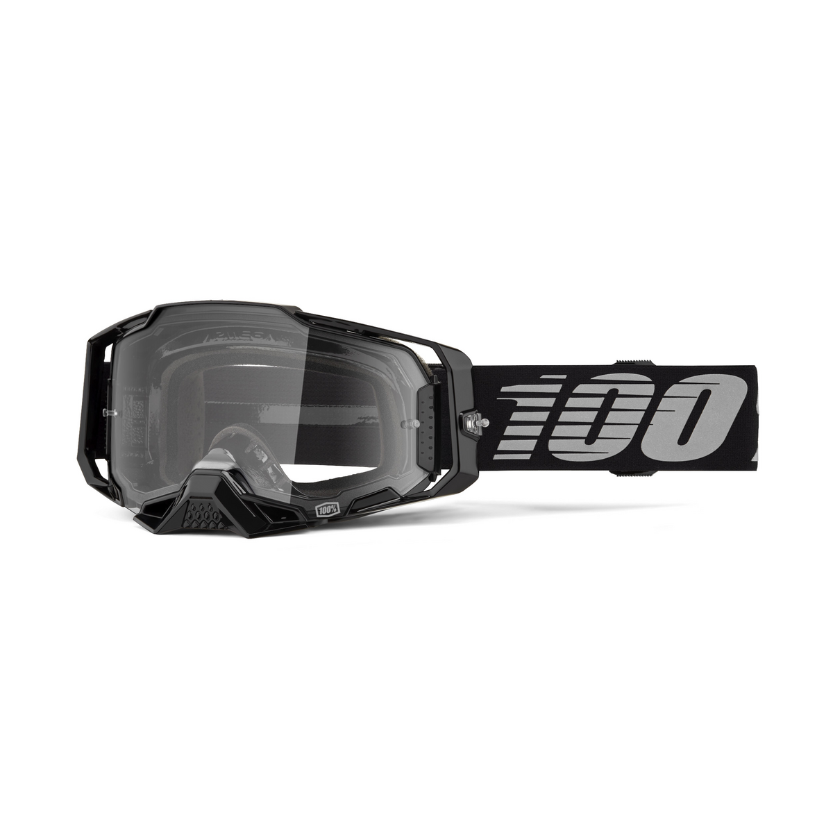 Armega Gog Black Clear Lens