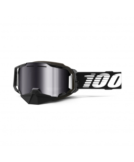 Armega Snow Blk-Silv Mirror Lens