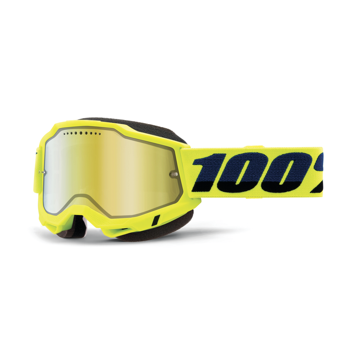 Accuri 2 Sno Gog Fluo Yellow Mirror Gold