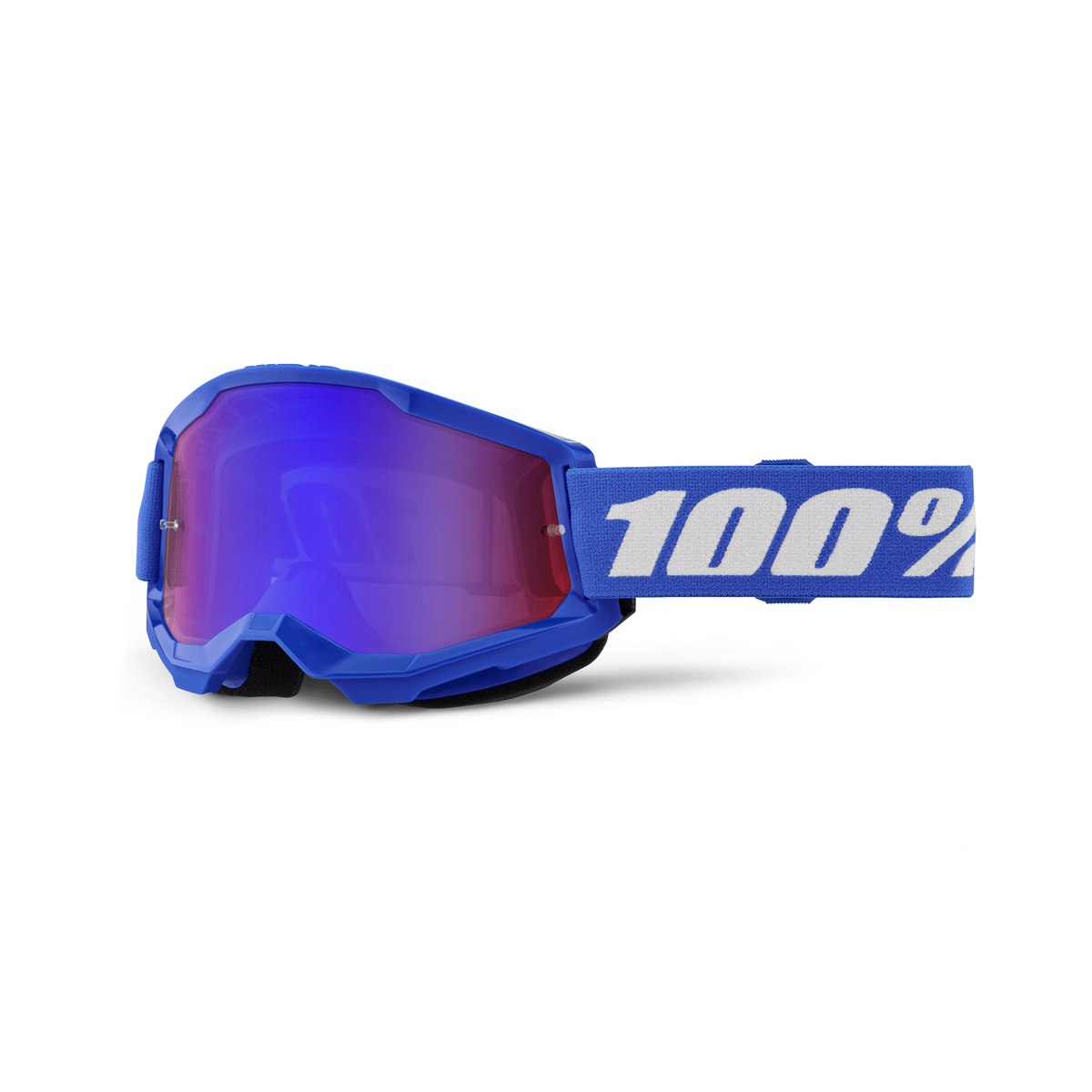 Strata 2 Junior Gog Blue Mirror Red/Blue