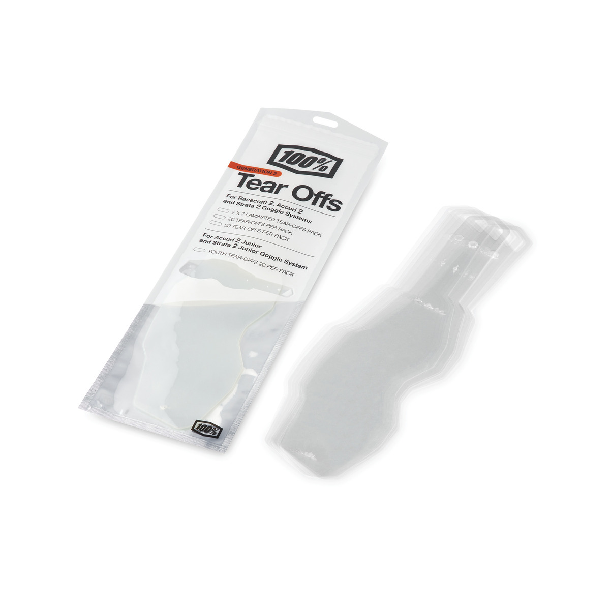 Rc2/Ac2/St2 Standard Tear-Offs 20 Pk