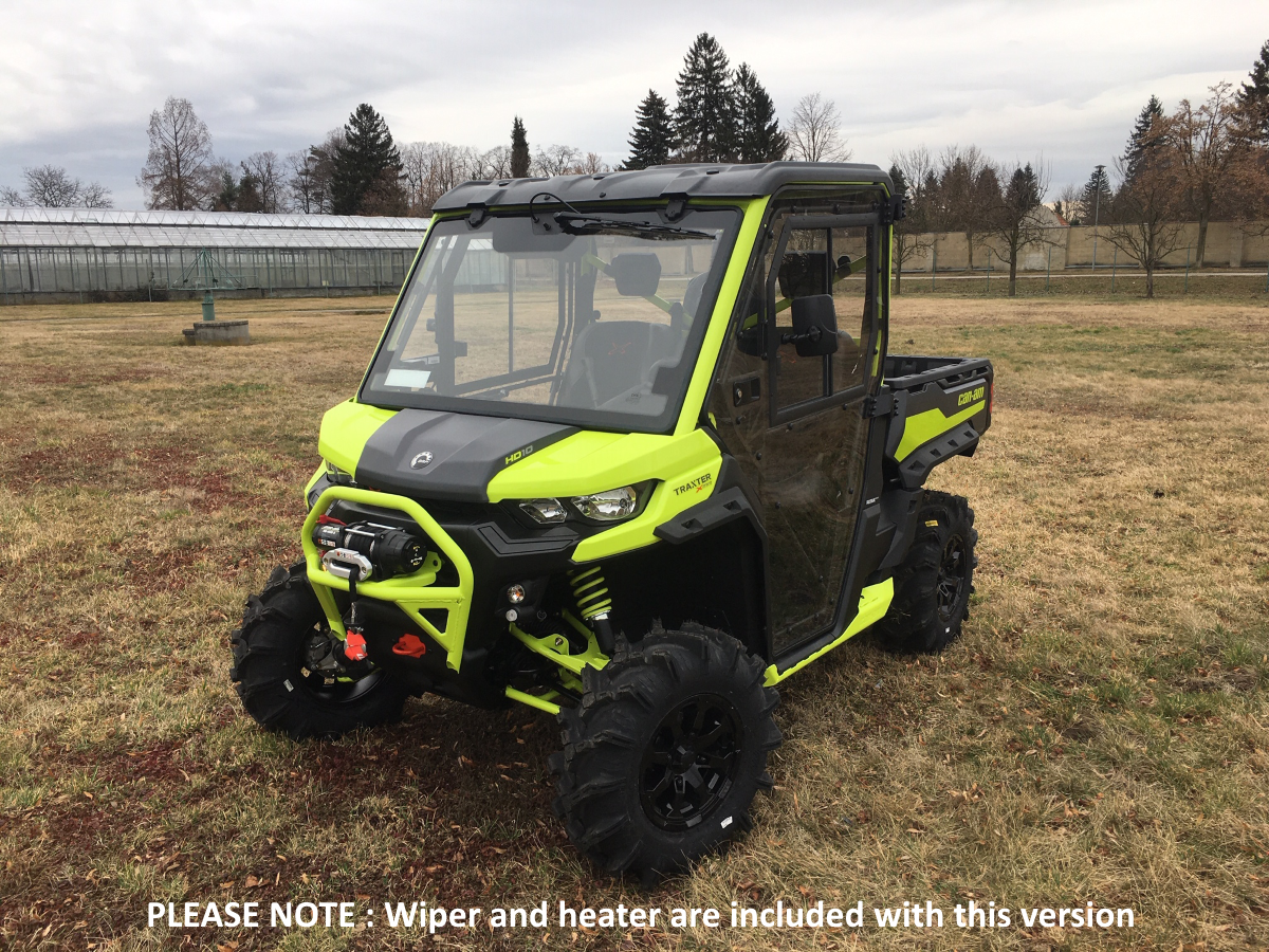 Full Cab C/A Defender 2020 W/Wiper/Heate