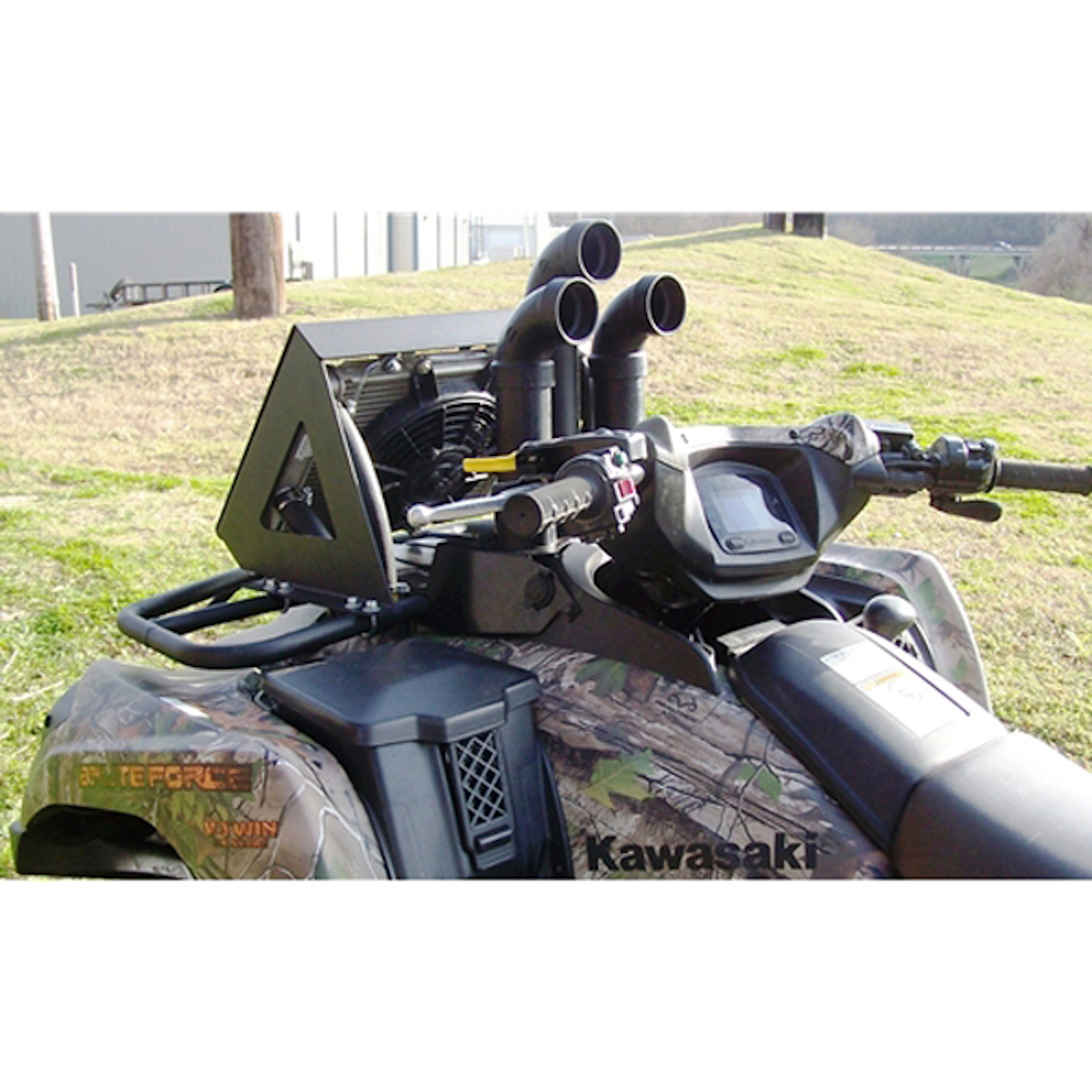 Hl Riser Snorkel Kawasaki Brute Force