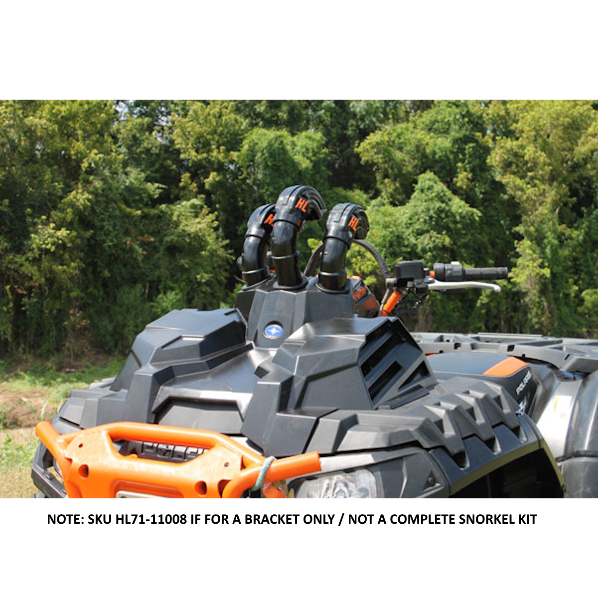Snorkel Riser Relocation Kit Sportsman 8